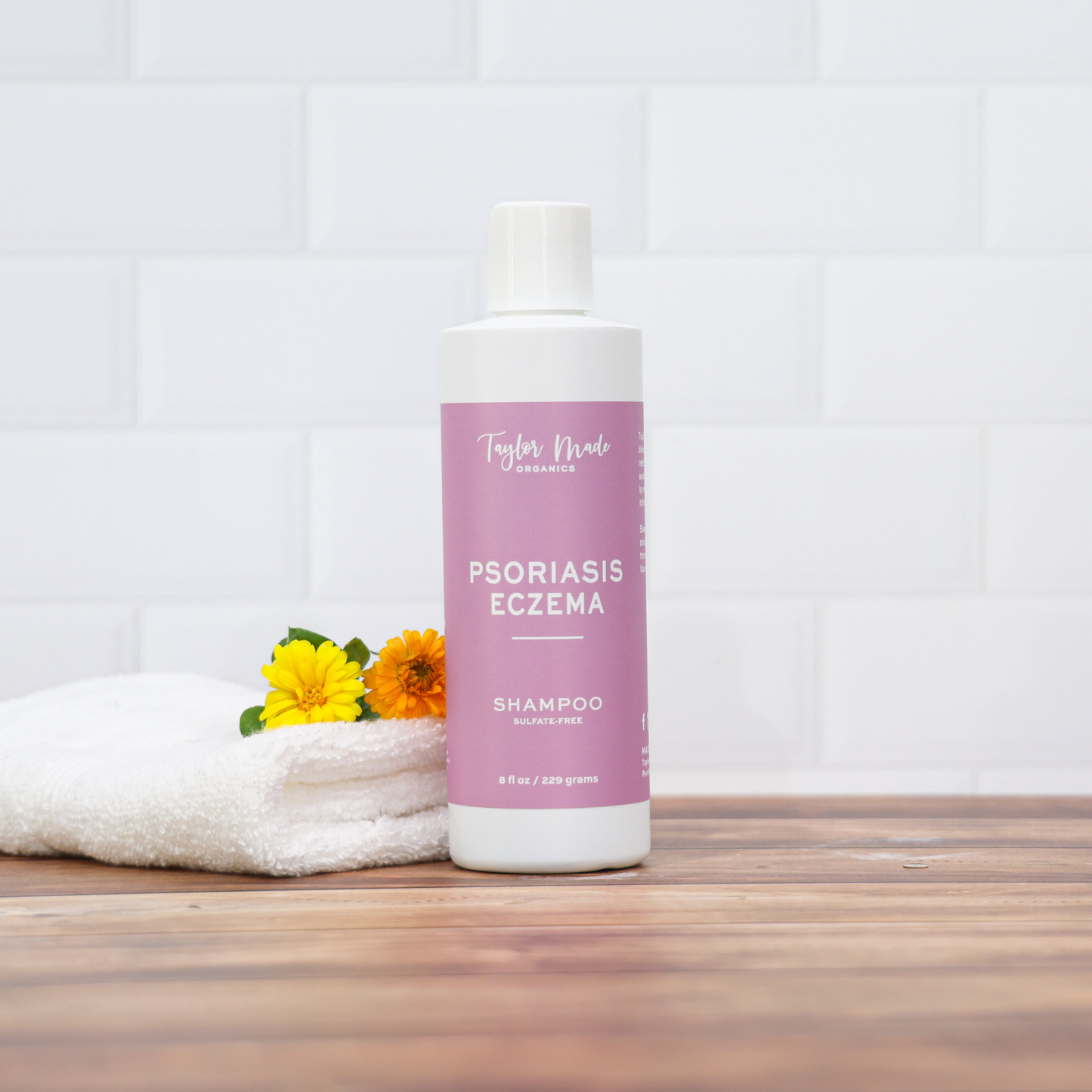 Psoriasis Eczema Sulfate-free Shampoo | Taylor Made Organics