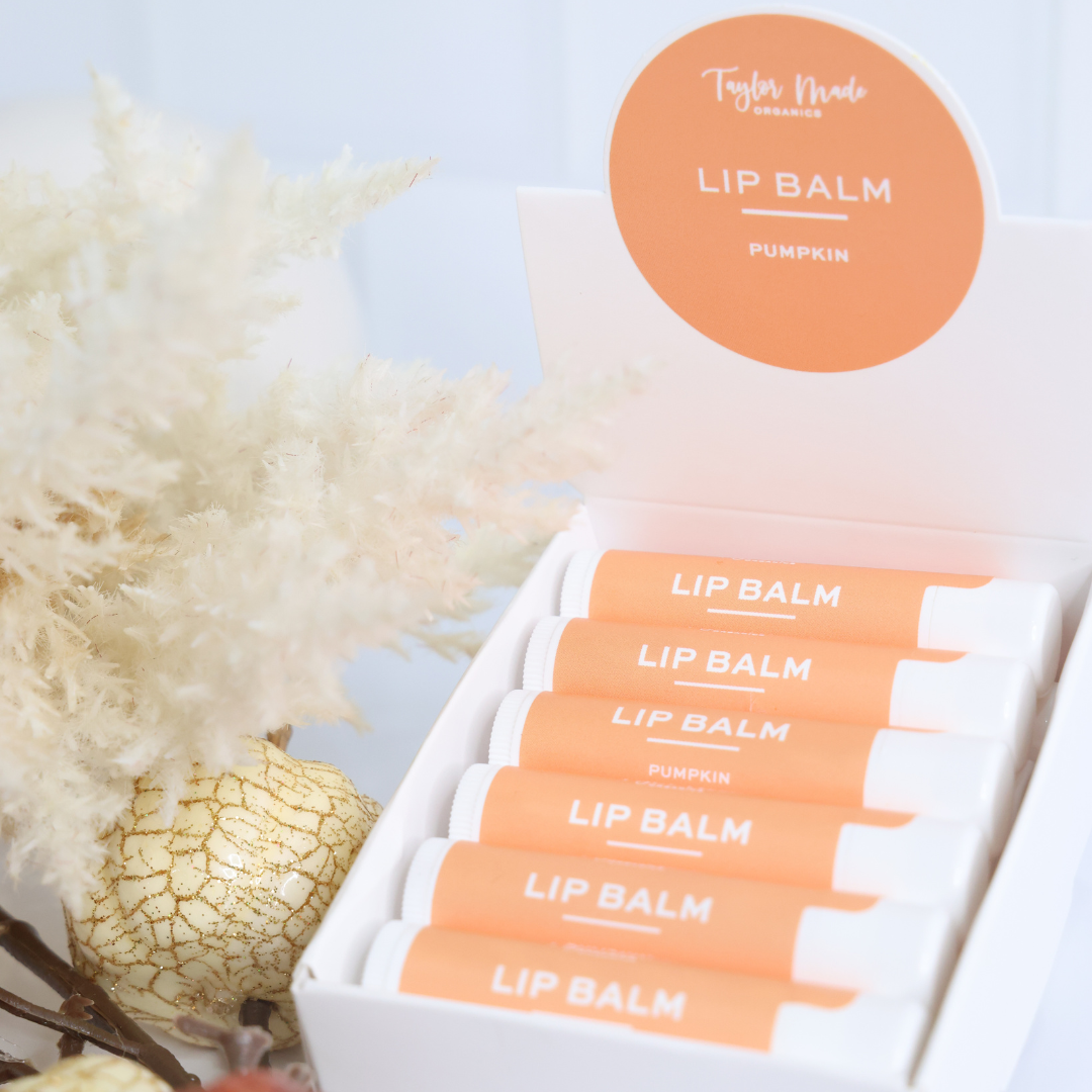 Pumpkin Lip Balm Set | Taylor Made Organics