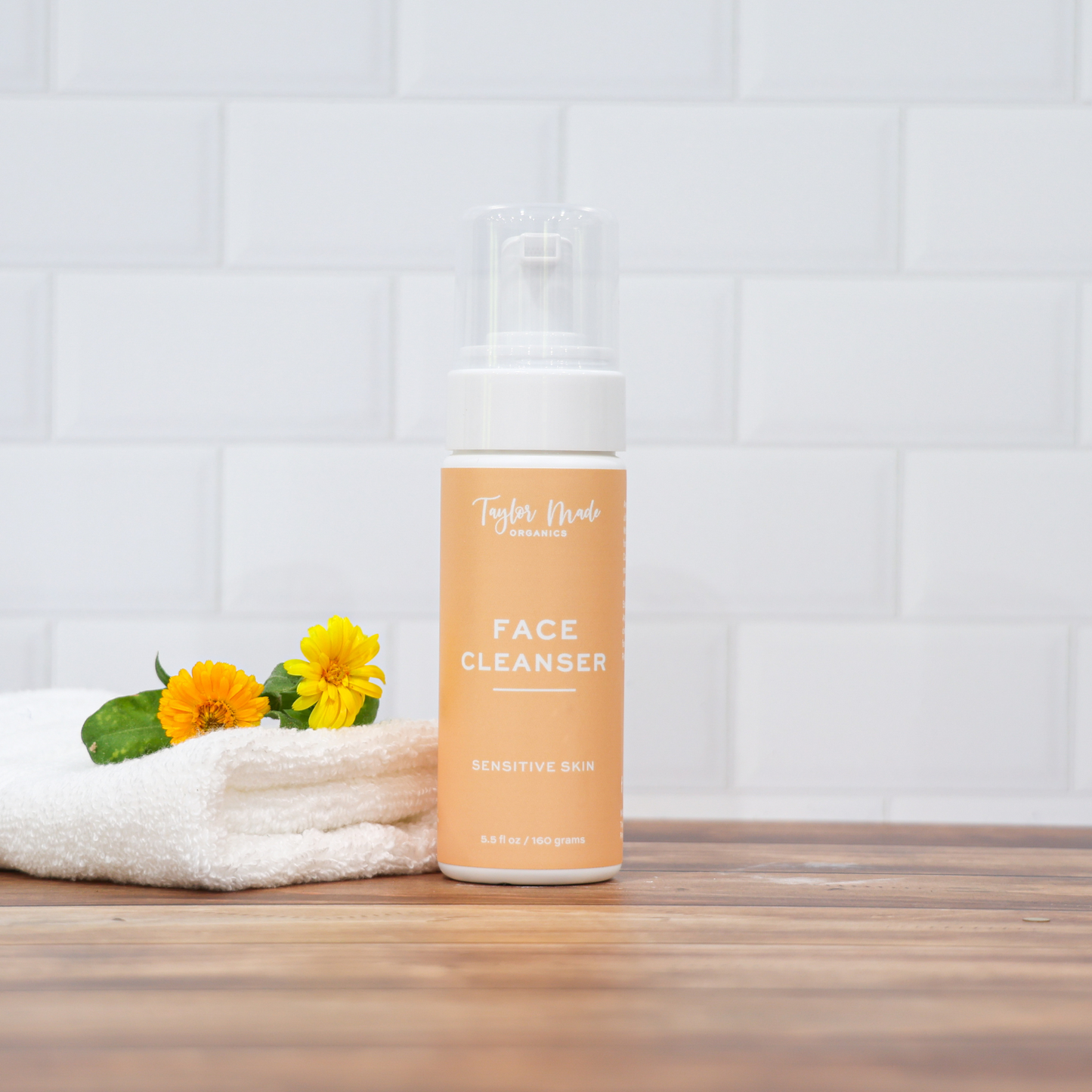 Sensitive Skin Face Cleanser | Taylor Made Organics
