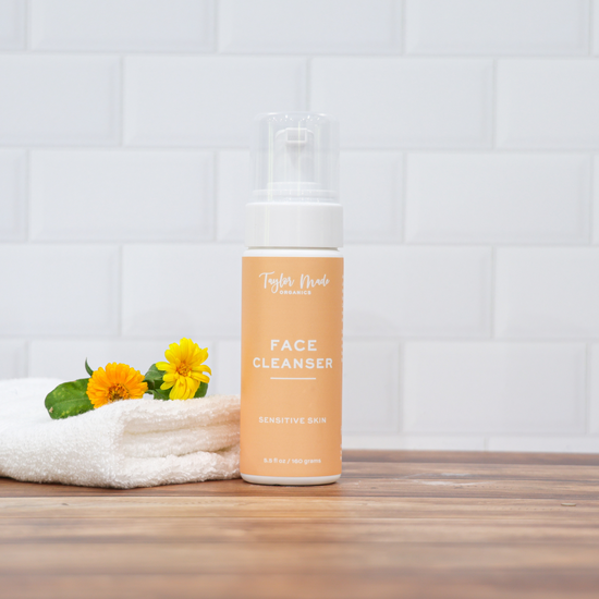 Sensitive Skin Face Cleanser | Taylor Made Organics
