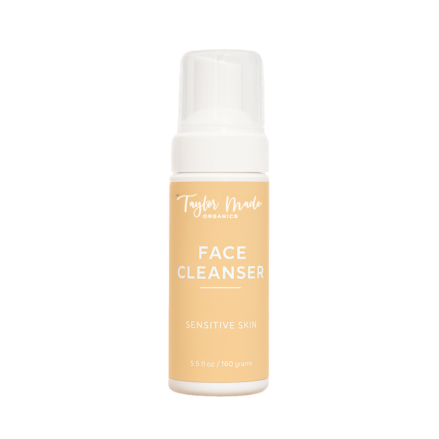 Sensitive Skin Foaming Face Cleanser sulfate free | Taylor Made Organics