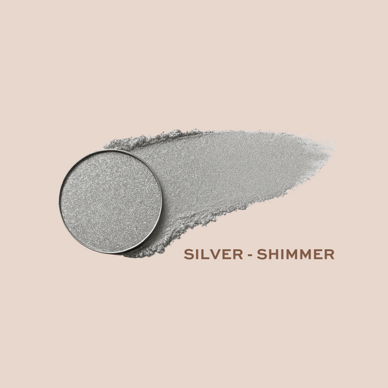 Silver Mineral Eyeshadow - Talc-Free | Taylor Made Organics