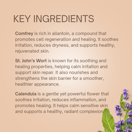 Skin Salve Key Ingredients | Taylor Made Organics