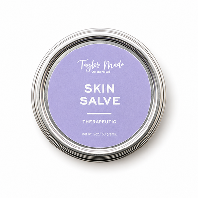 Skin Salve for burn or diaper rash | Taylor Made Organics