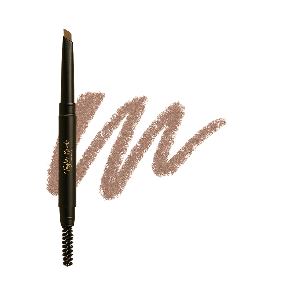 Soft Taupe Retractable Brow Pencil swatch | Taylor Made Organics