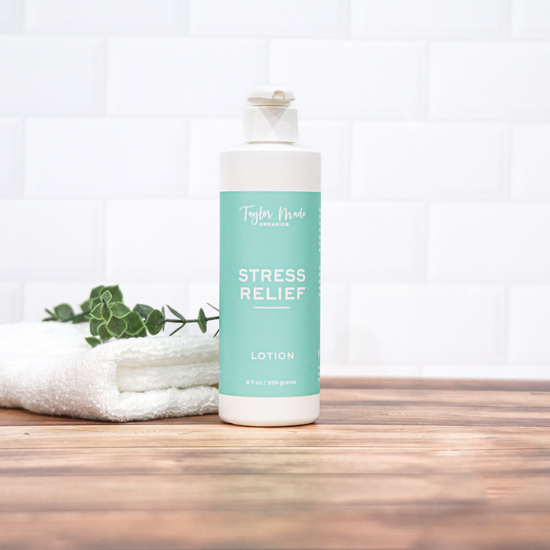Stress Relief Lotion | Taylor Made Organics