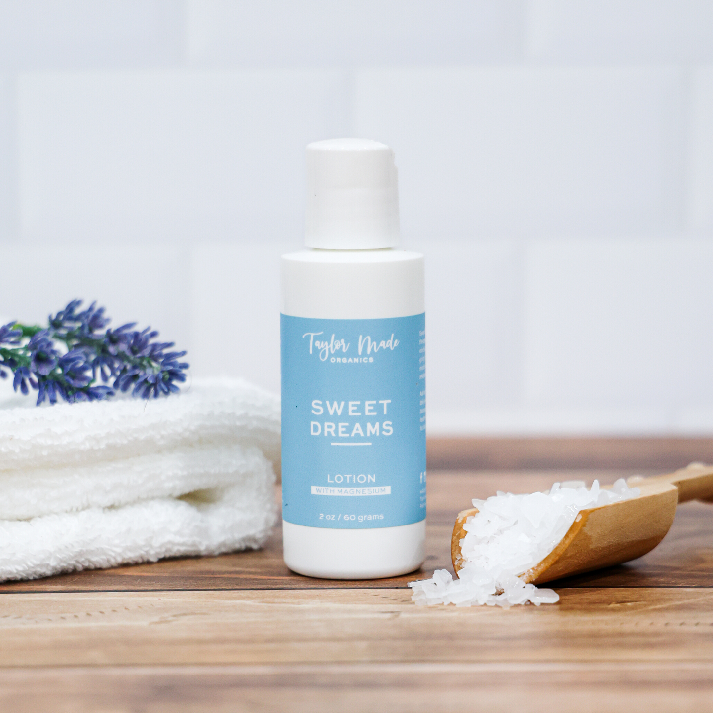Sweet Dreams Lotion with Magnesium | Taylor Made Organics
