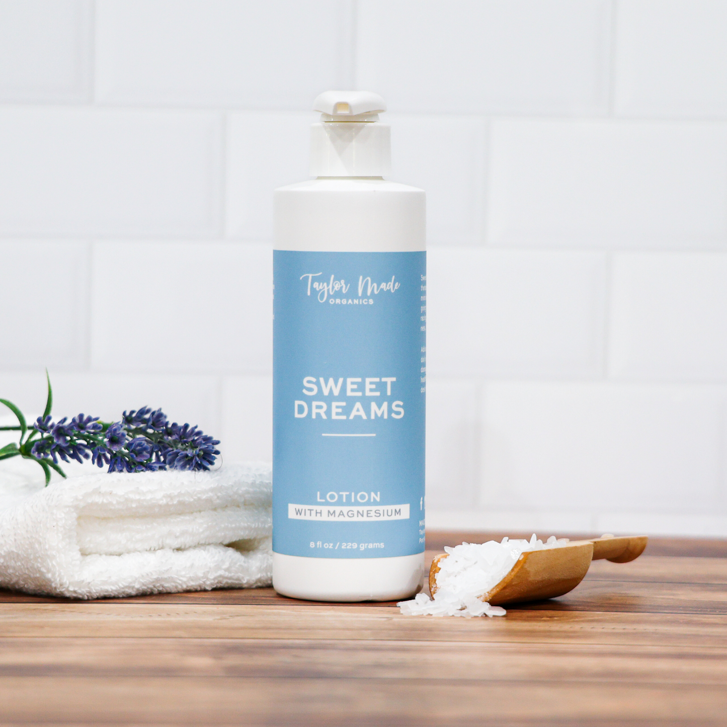 Sweet Dreams Lotion with Magnesium | Taylor Made Organics
