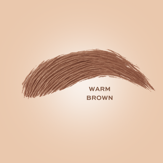 Warm Brown Organic Brow Gel Smear | Taylor Made Organics