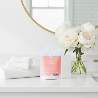 Age-defying Face Mask with gold mirror | Taylor Made Organics