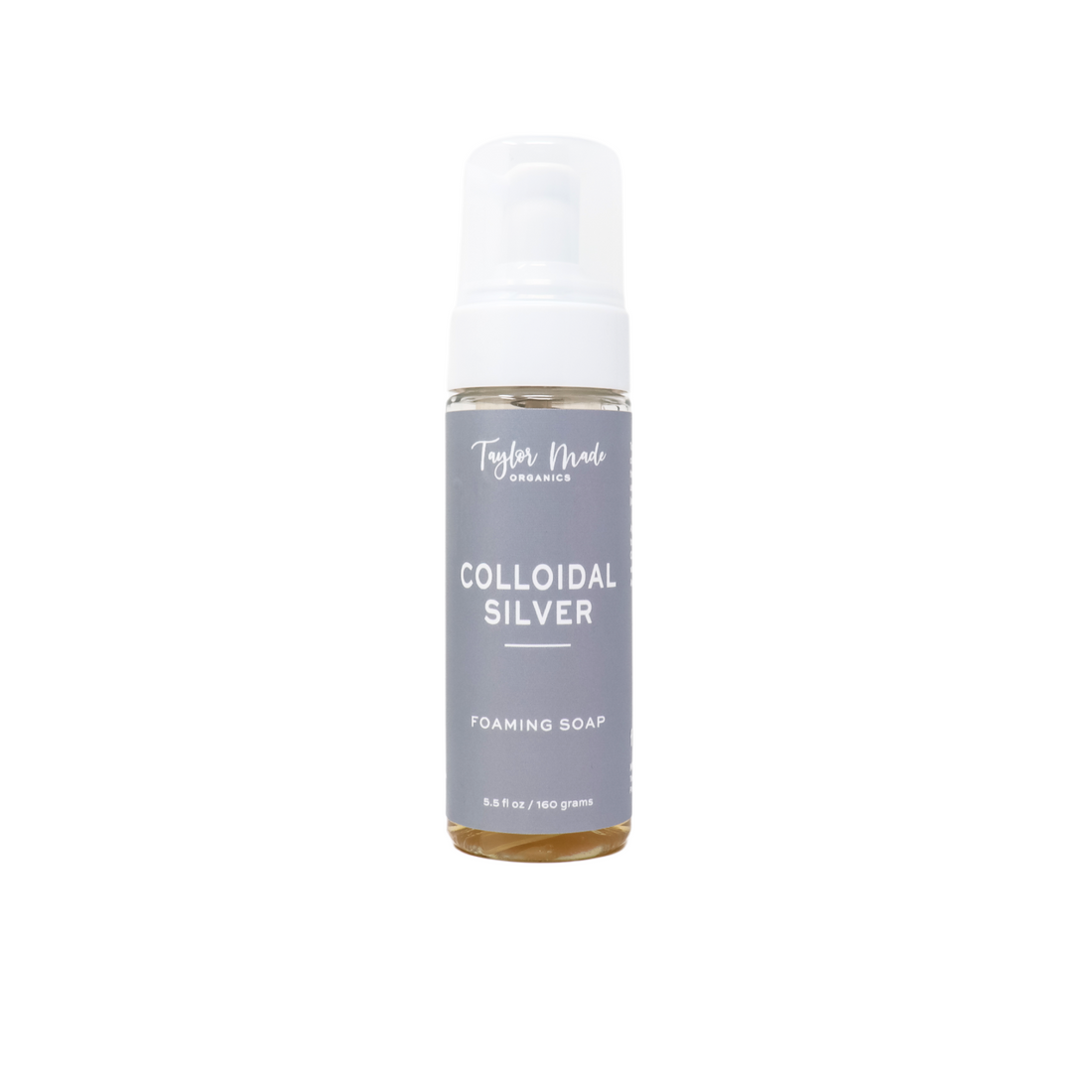 Colloidal Silver Organic Foaming Soap | sulfate-free – Taylor Made Organics