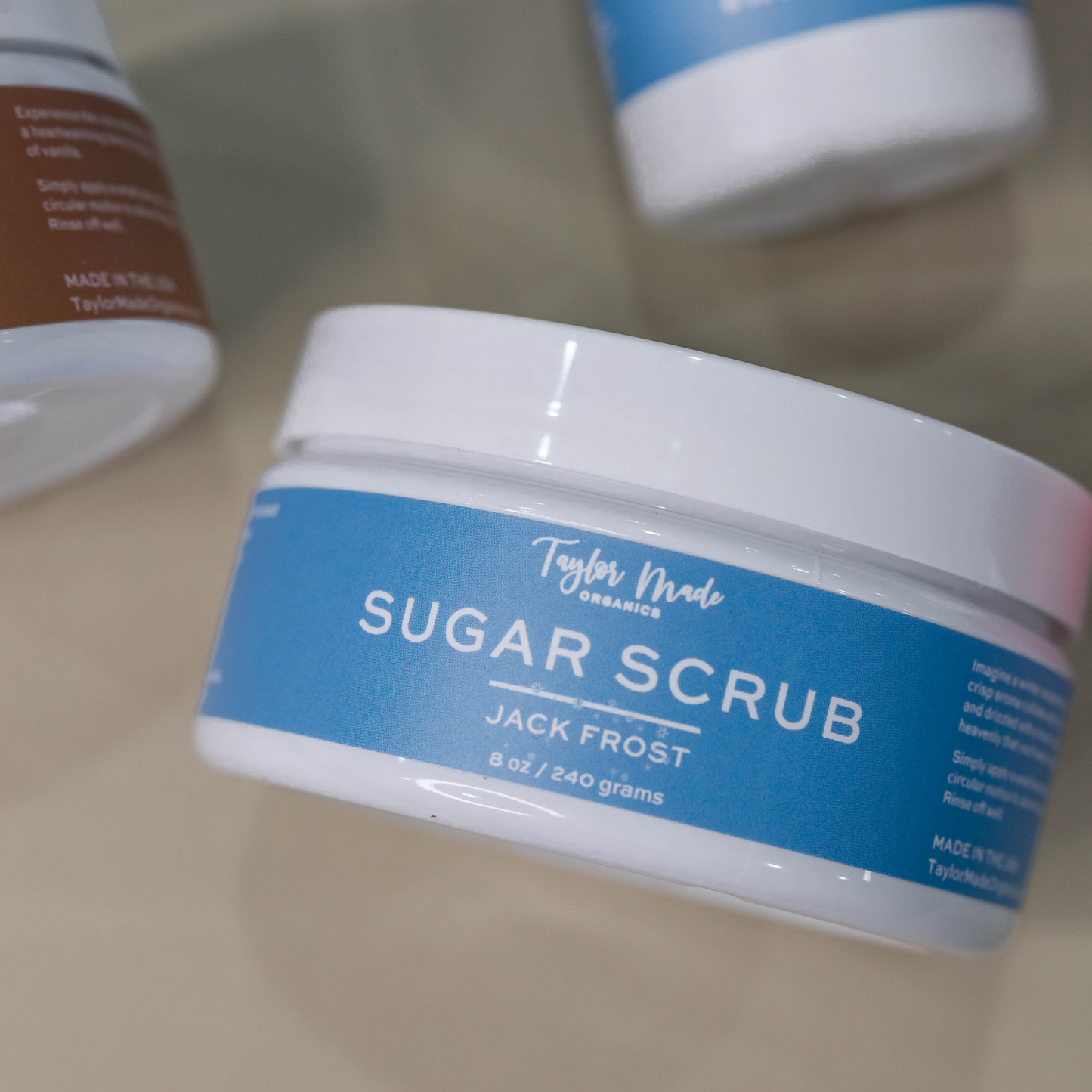 jack frost sugar scrub | Taylor Made Organics