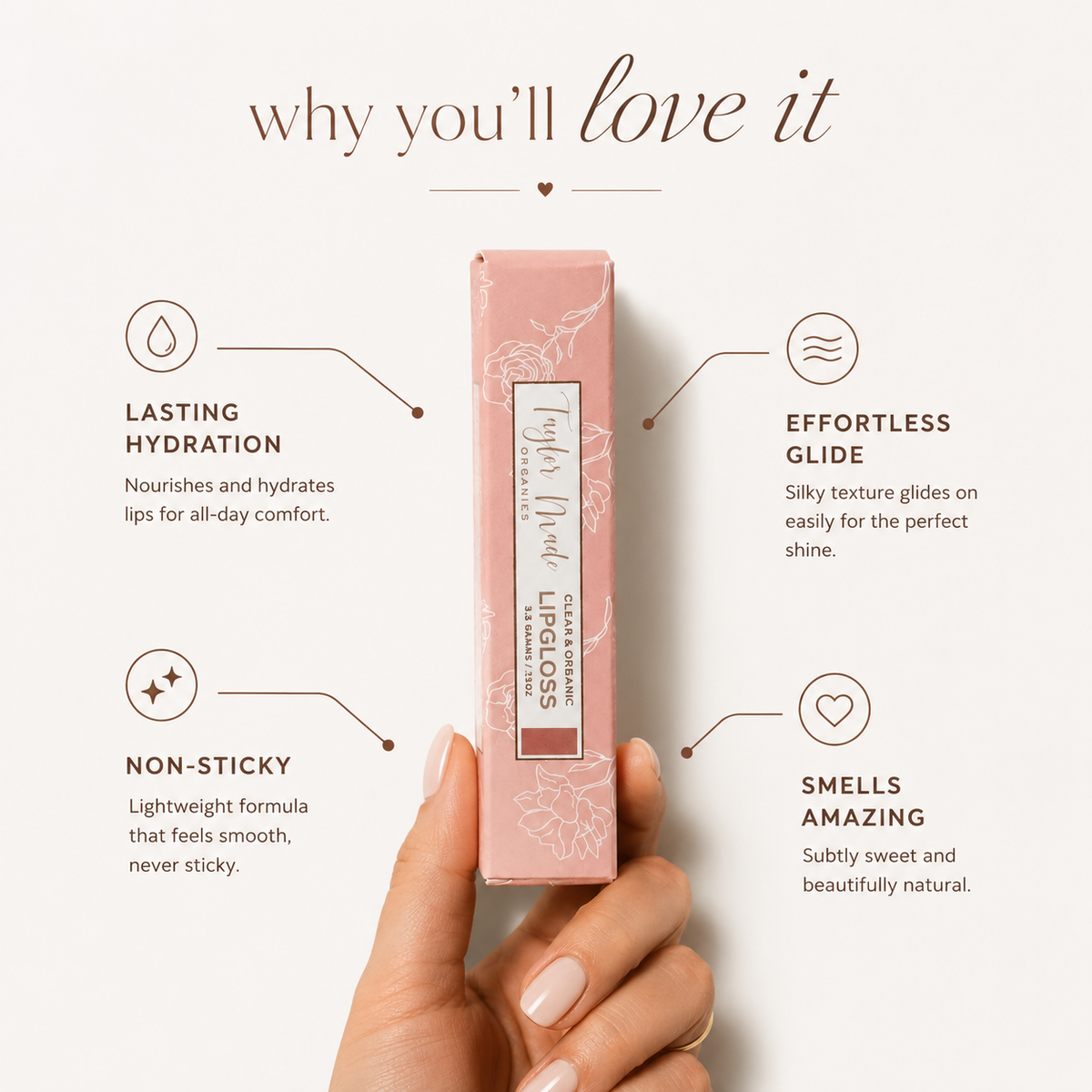 Lip Gloss Benefits | Taylor Made Organics