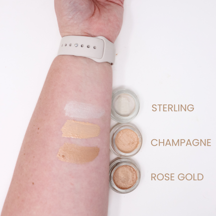 Luminizer swatch | taylor made organics