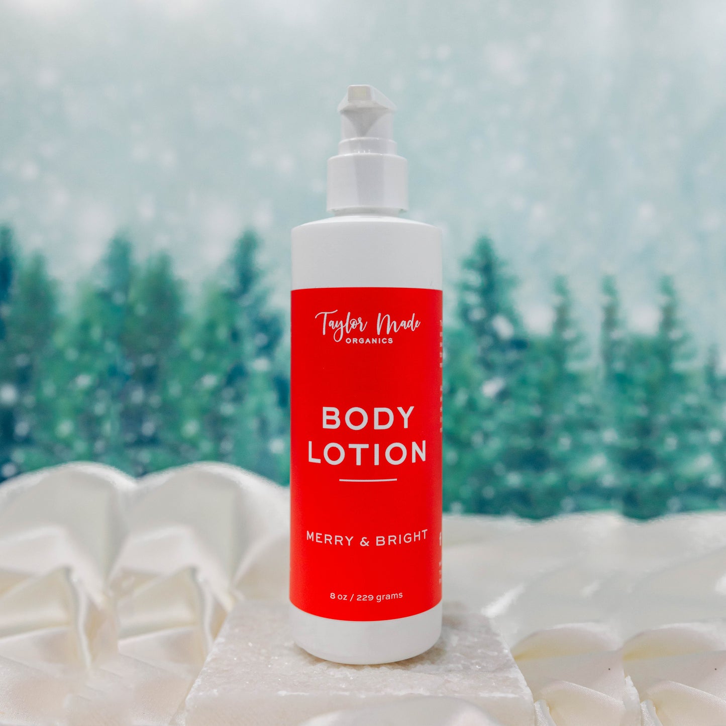 Merry & Bright Lotion | Taylor Made Organics