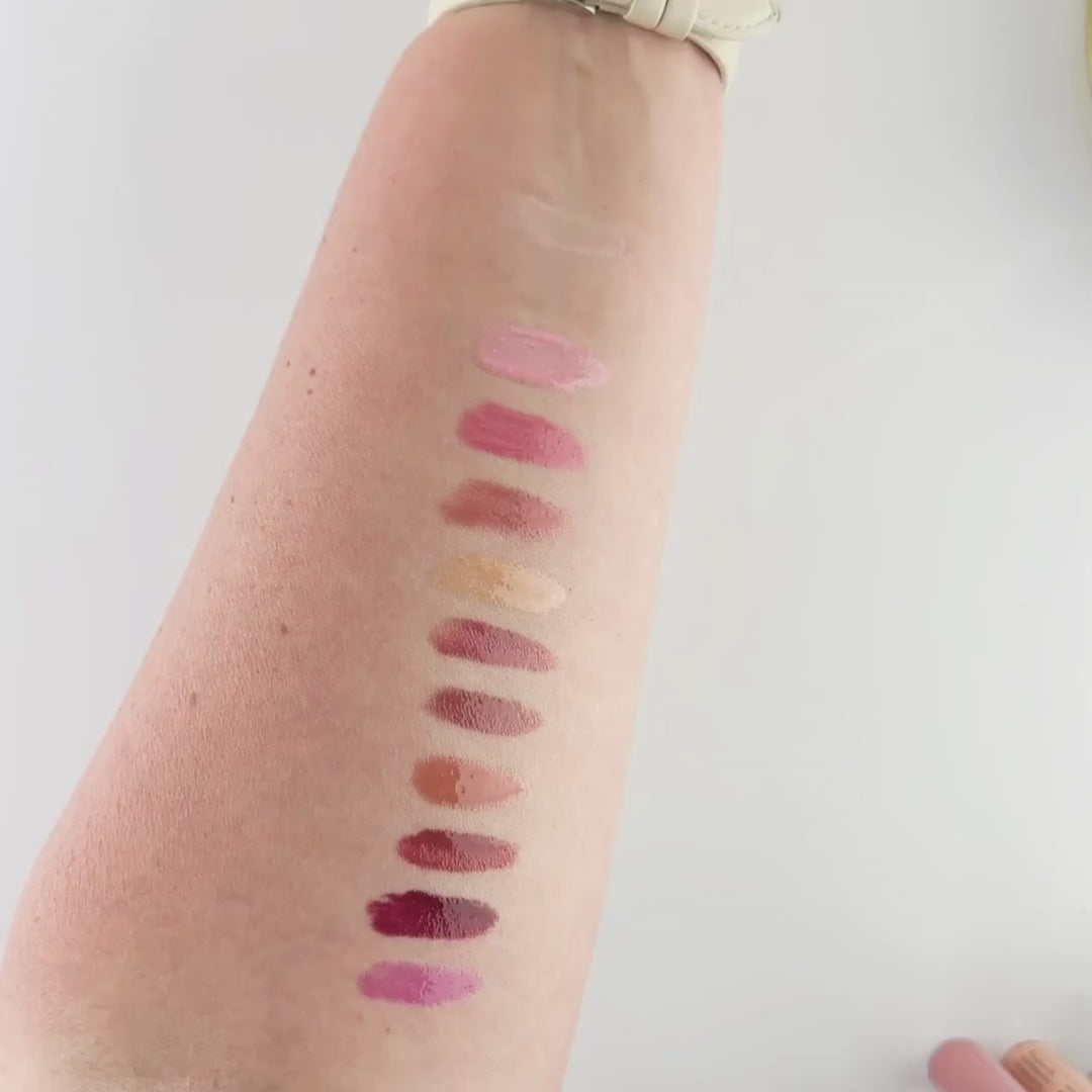 Load and play video in Gallery viewer, Lip Gloss swatch | Taylor Made Organics
