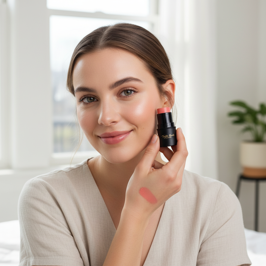 Rose Dust Multistick cheeks, lips, and eyes | Taylor Made Organics