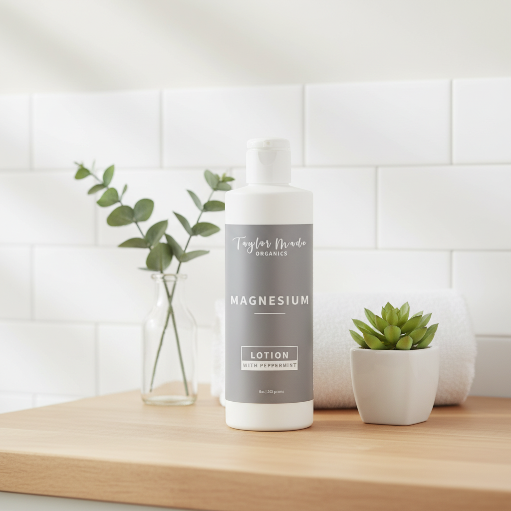 Spa bathroom with natural elements