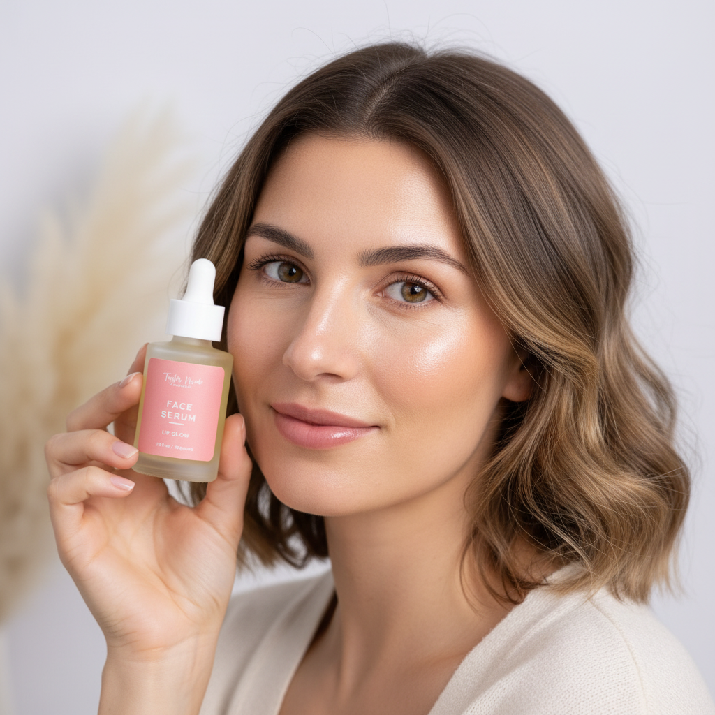 UpGlow Face Serum with Hyaluronic Acid | Taylor Made Organics