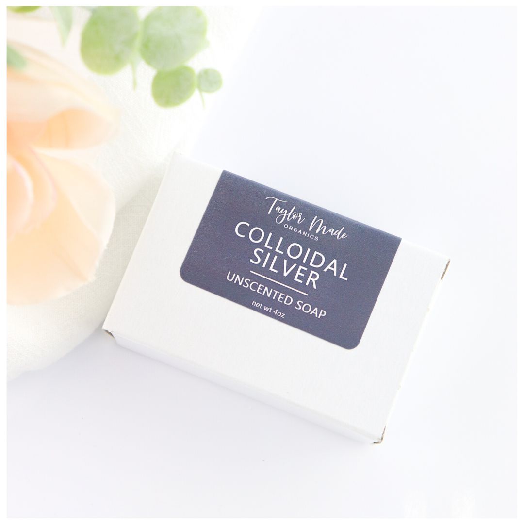 Colloidal Silver Bar Soap | Taylor Made Organics