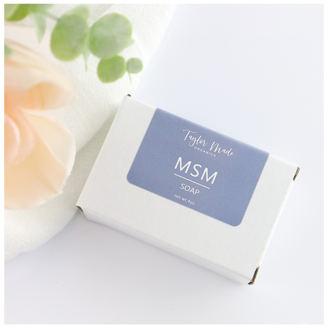 MSM bar soap | Taylor Made Organics
