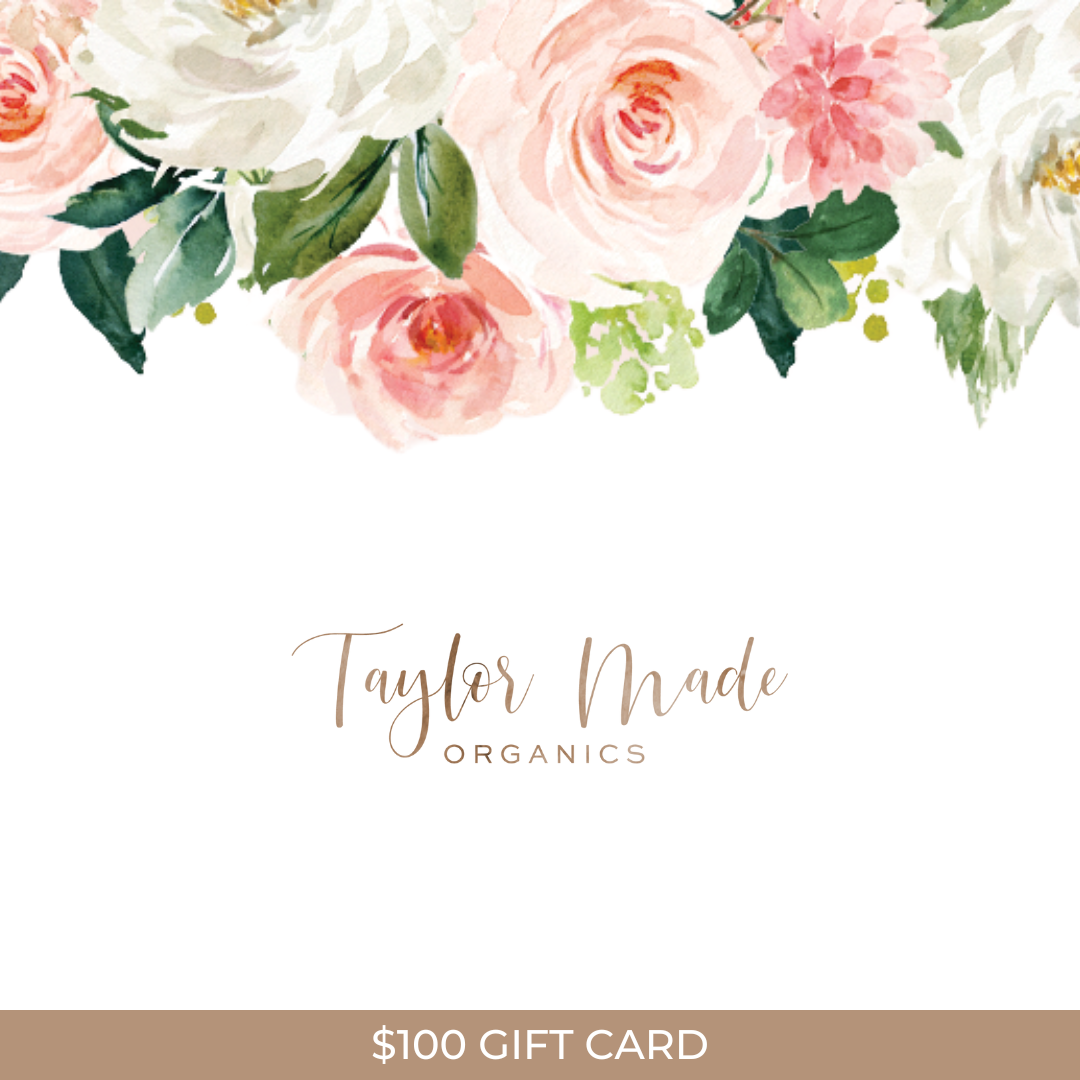 Gift Card for Natural Skin Care – Taylor Made Organics