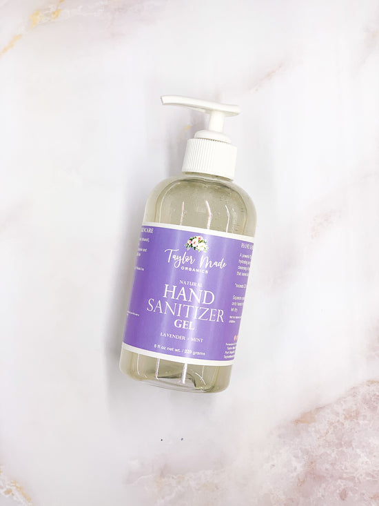 Hand Sanitizer Gel 8oz bundle- lavender mint