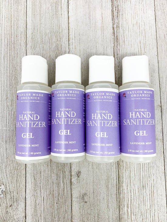 Hand Sanitizer Gel 2oz bundle- lavender mint